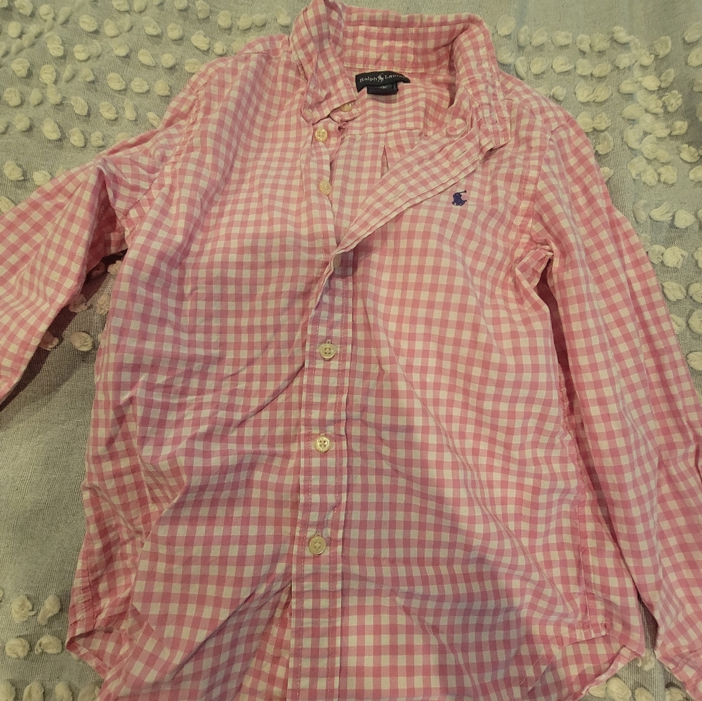 Polo Ralph Lauren Button Up Shirt Size 8